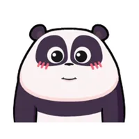 Friendly Panda Animated Emoji icon