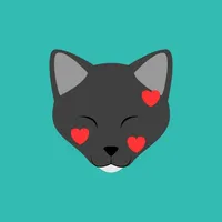 Henry the Black Cat Stickers icon