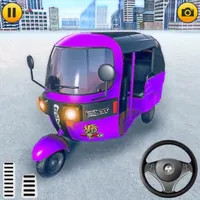 Auto RIckshaw Racing 3D icon