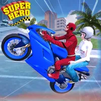 Superhero Bike Taxi Simulator icon