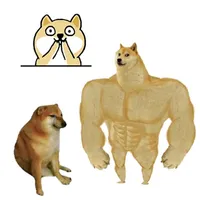 Swole Doge And Cheems DogeMoji icon