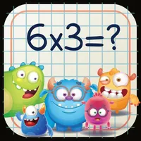 Multiplication games for kids! icon