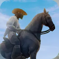 Wild West Cowboy Horse Rider icon