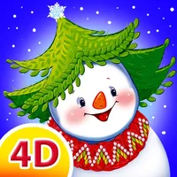 4D New Year icon