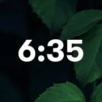 Nature Clock Widget icon