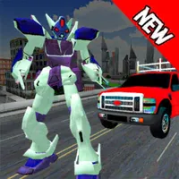 Mega Robot Truck Transport Sim icon