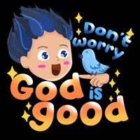 Christian Stickers - No Worry icon