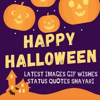 Halloween Wishes Gif Image Sms icon