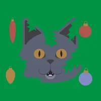 Christmas Stickers Leo the Cat icon