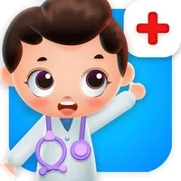 Happy hospital doctor games icon