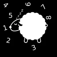 Blink and counting sheep icon