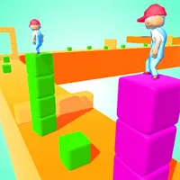 Race Skip Block Super Guy 3d icon