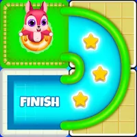 Chipmunk escape - slide puzzle icon