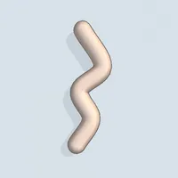 Twisted 3D icon