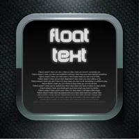 FloatText icon