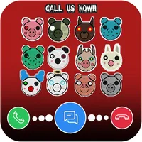 Pixel Piggy's Call You & Chat icon