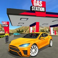 Car Parking At Gas Station icon