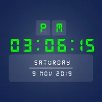 Big Digital Clock Display icon