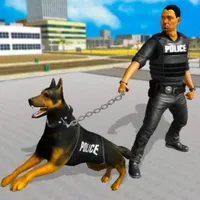 US Police Security Dog Crime icon