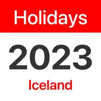 Iceland Public Holidays 2023 icon