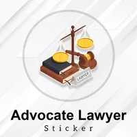 Advocate Lawyer Stickers icon