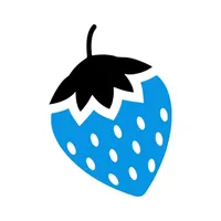 Blue Strawberry icon