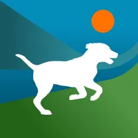 Dog forest icon