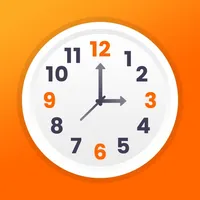 Kids clock learning icon