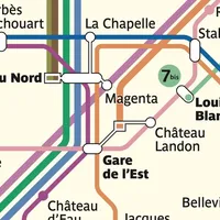 Paris Metro Map + Bus & RER icon