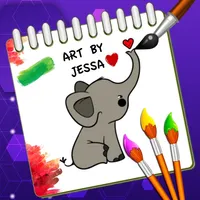 Painting And Coloring Book icon