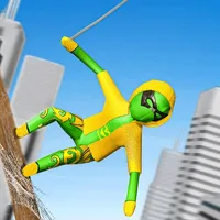 Flying Spider Stickman Rope 3D icon