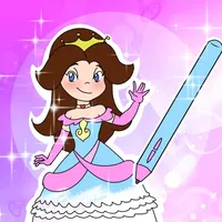 Princess Coloring Pages Game icon