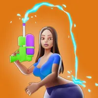 Squirt Gun Girl: Garden Runner icon