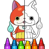 Yo kai Coloring Book icon