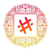 Hashtag search and generator icon