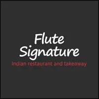 Flute signature Indian icon