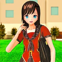 Anime High School YUMI Girl 3D icon