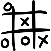 Tic Tac Toe Sketchy icon