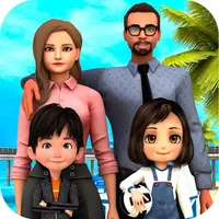 Virtual Super Dad & Mother Sim icon