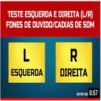 Stereo LEFT RIGHT (L/R) Test icon