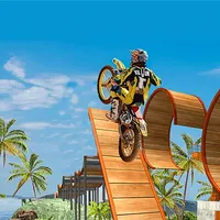 Bike stunt racing game 2021 icon