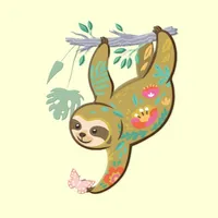 Sloth Wildlife Stickers icon