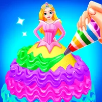 Ice Cream Princess Cake icon