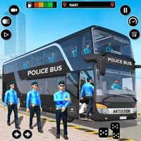 Police Bus Driving Simulator icon