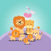 Lion Family icon