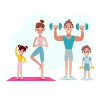 Yoga at Home for all family icon