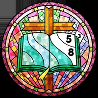 Stained Glass Paint by Number icon