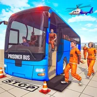 Prison Bus Cop Duty Transport icon