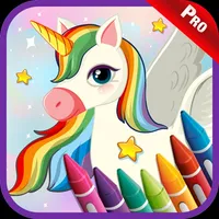 Unicorn Coloring Games Kids icon