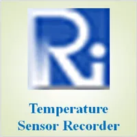 Temperature sensor recorder icon